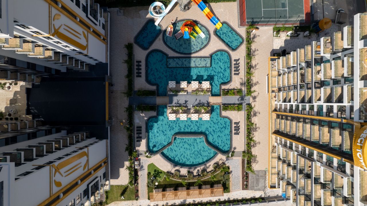 Апартаменты в Алании, Турция, 55 м2 фото 2