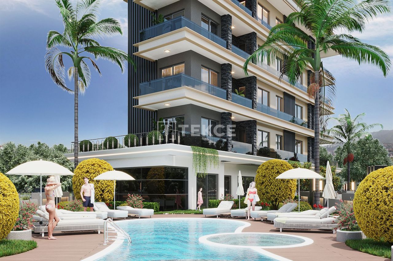 Апартаменты в Алании, Турция, 48 м2 фото 4