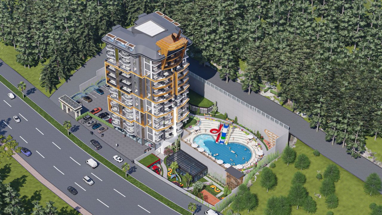 Квартира в Алании, Турция, 55 м2 фото 4