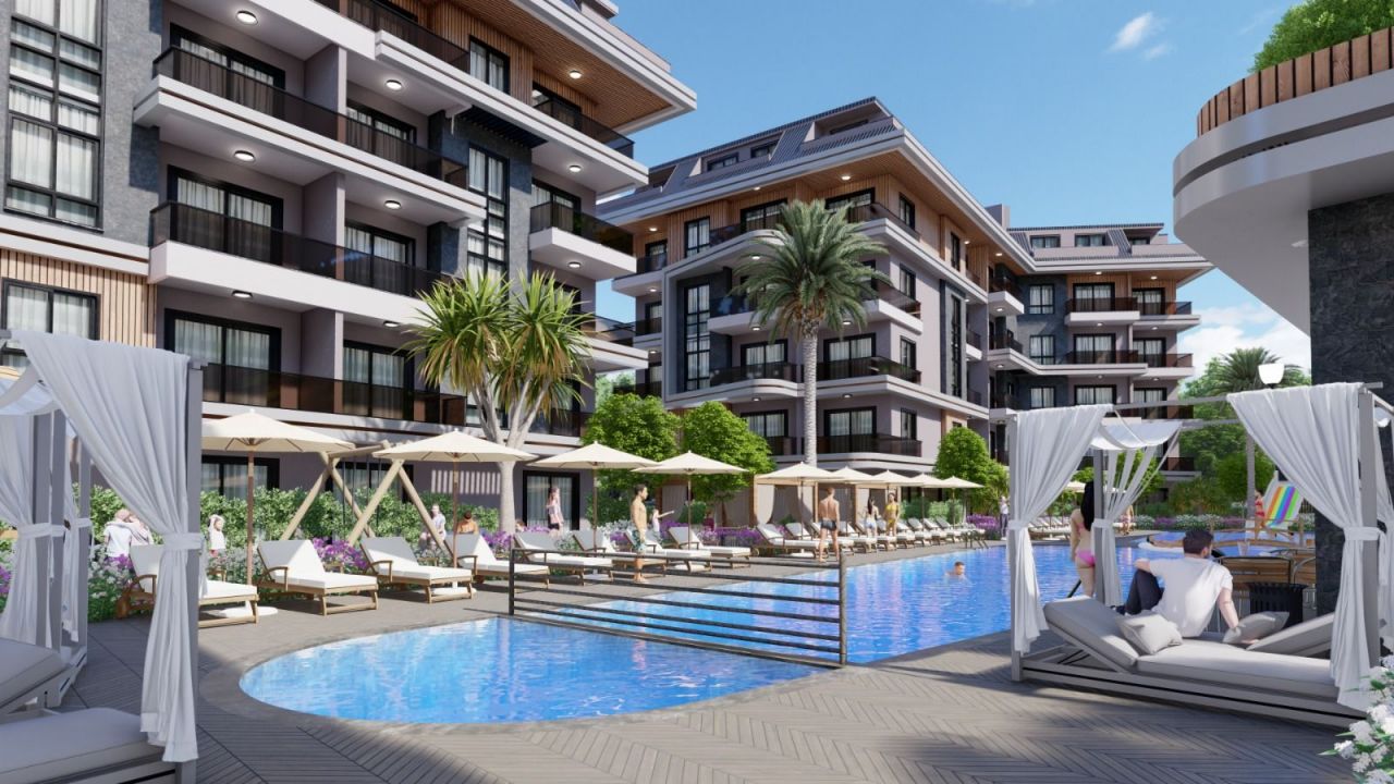 Квартира в Алании, Турция, 51 м2 фото 2
