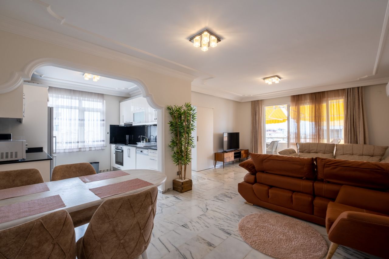 Квартира в Алании, Турция, 110 м2 фото 2