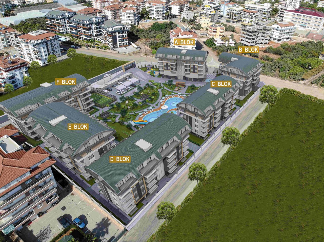 Квартира в Алании, Турция, 50 м2 фото 4