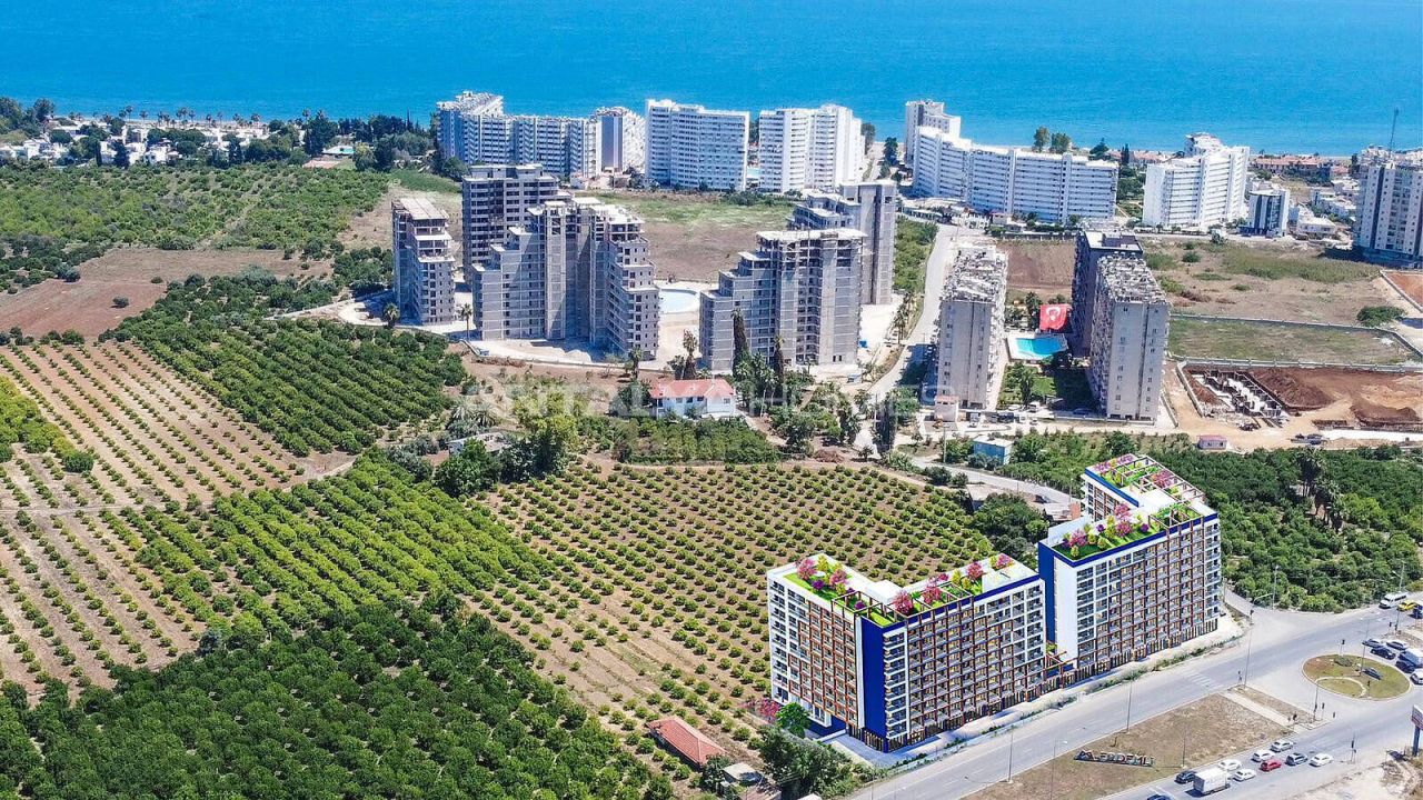 Апартаменты Эрдемли, Турция, 54 м2 фото 4