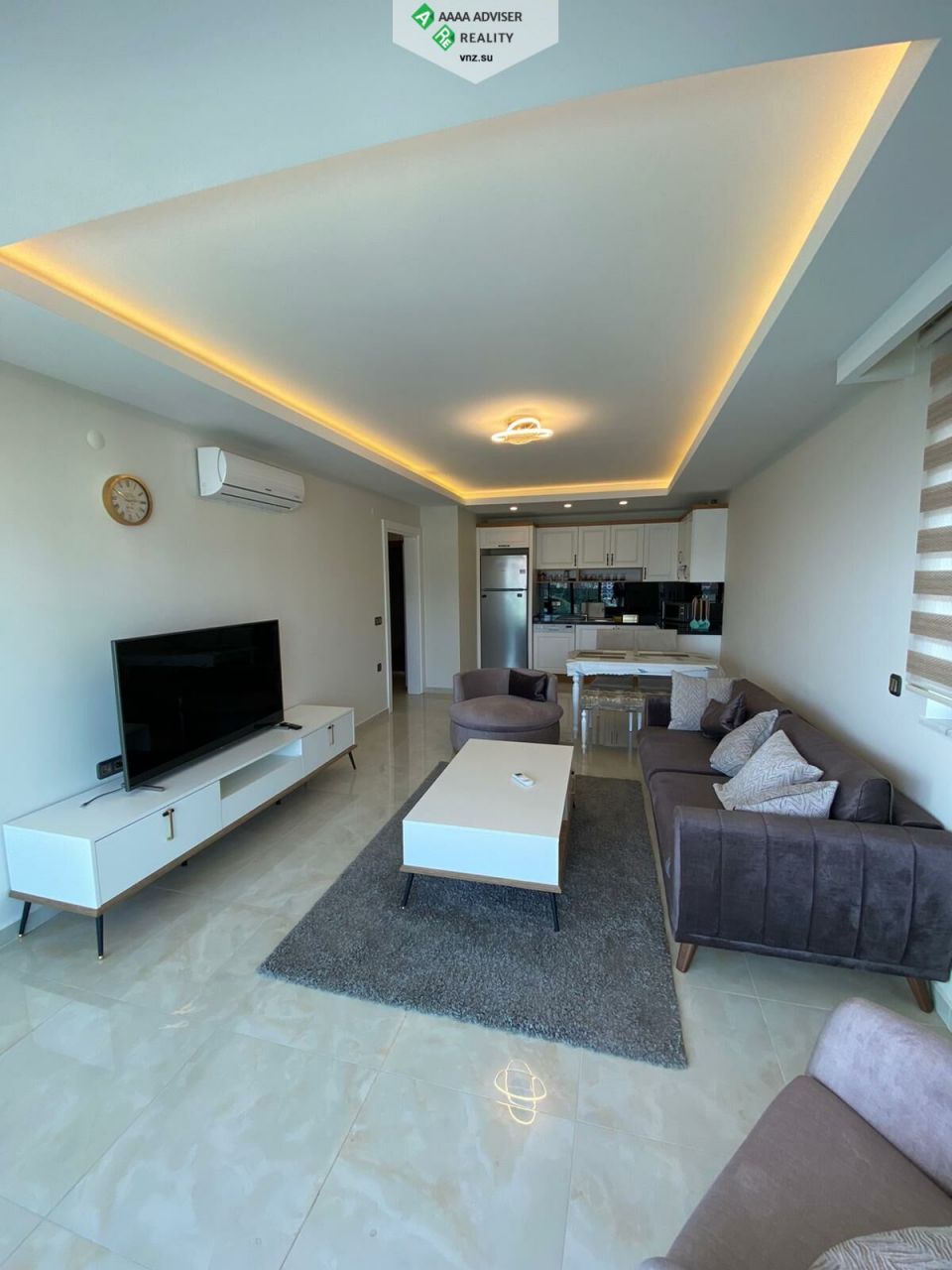 Квартира в Алании, Турция, 60 м2 фото 2