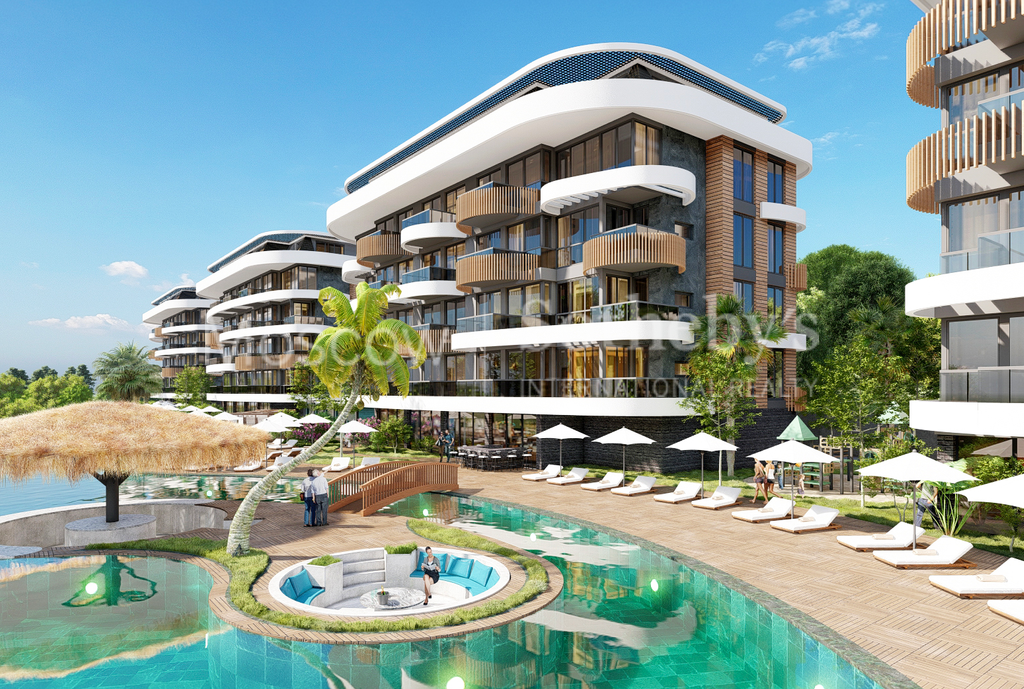 Апартаменты в Алании, Турция, 45 м2 фото 2