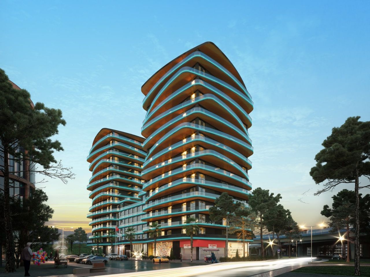 Апартаменты в Измире, Турция, 45 м2 фото 2