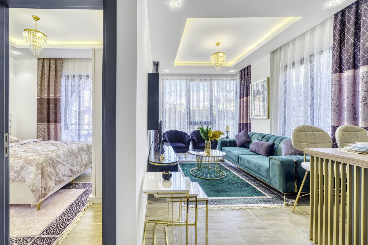 Квартира в Алании, Турция, 47 м2 фото 4