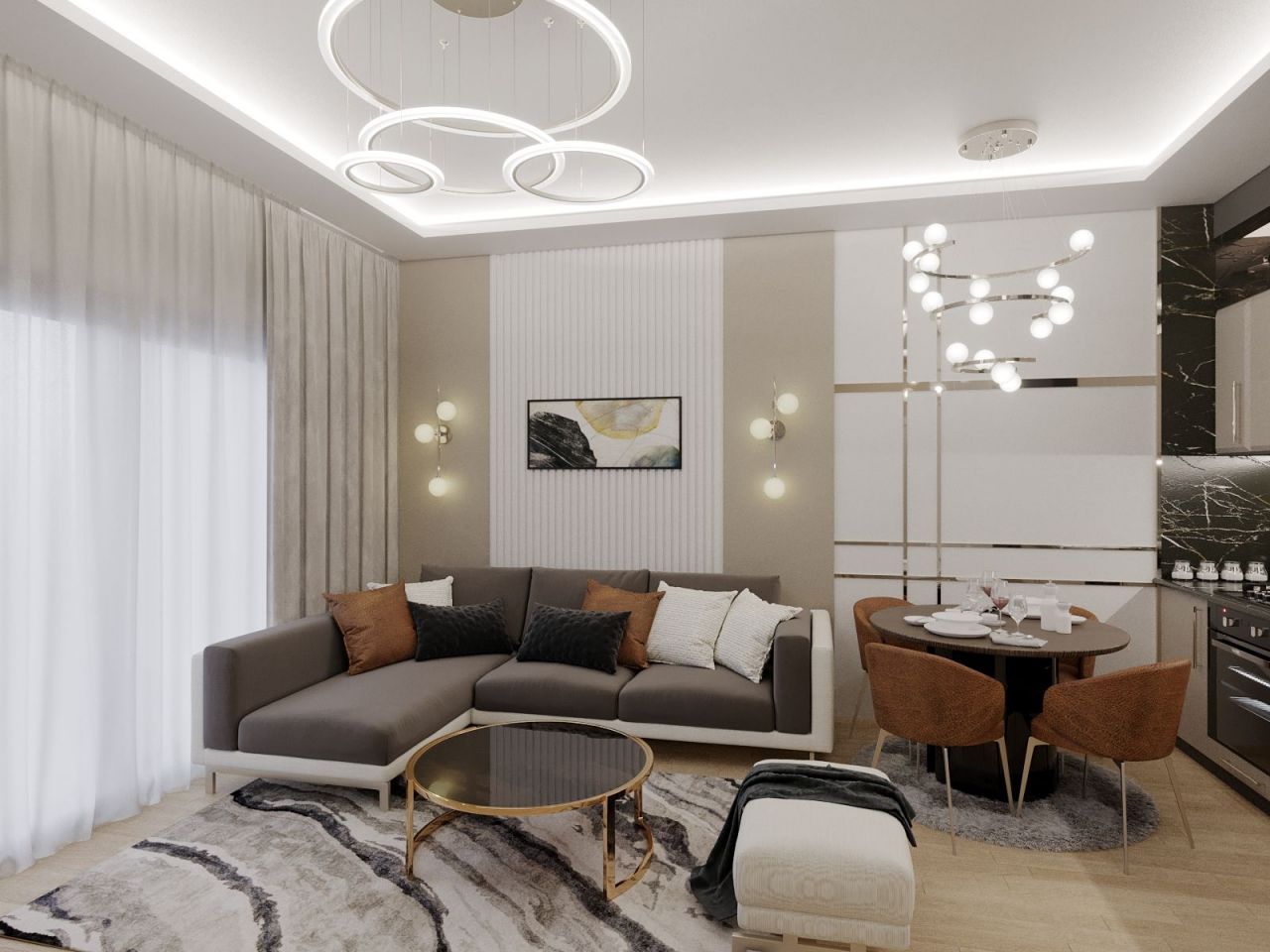 Квартира в Алании, Турция, 55 м2 фото 5