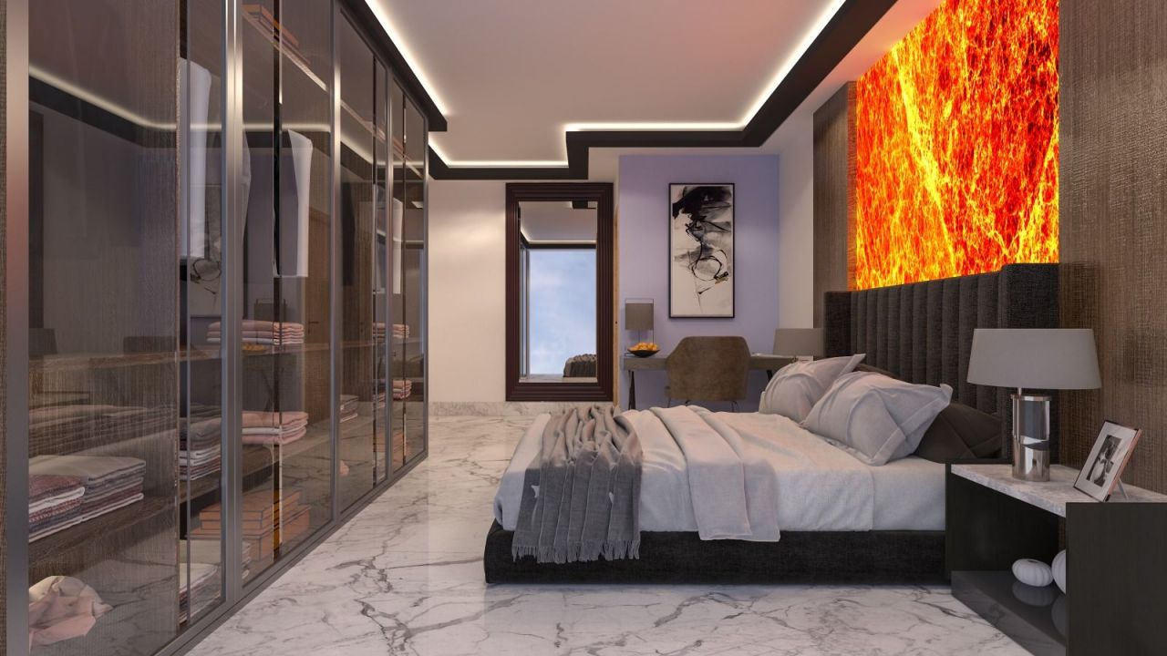 Апартаменты в Газипаше, Турция, 46 м2 фото 4
