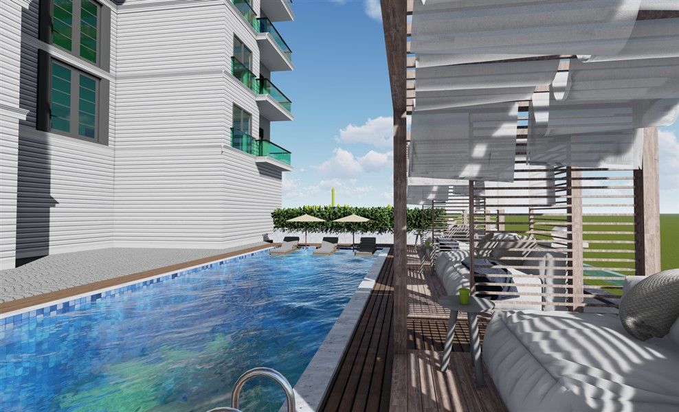Апартаменты в Алании, Турция, 48 м2 фото 5