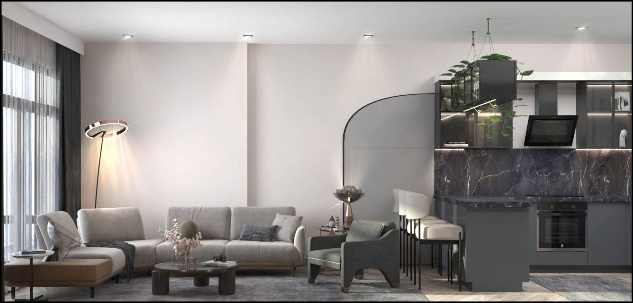 Апартаменты в Мерсине, Турция, 50 м2 фото 2