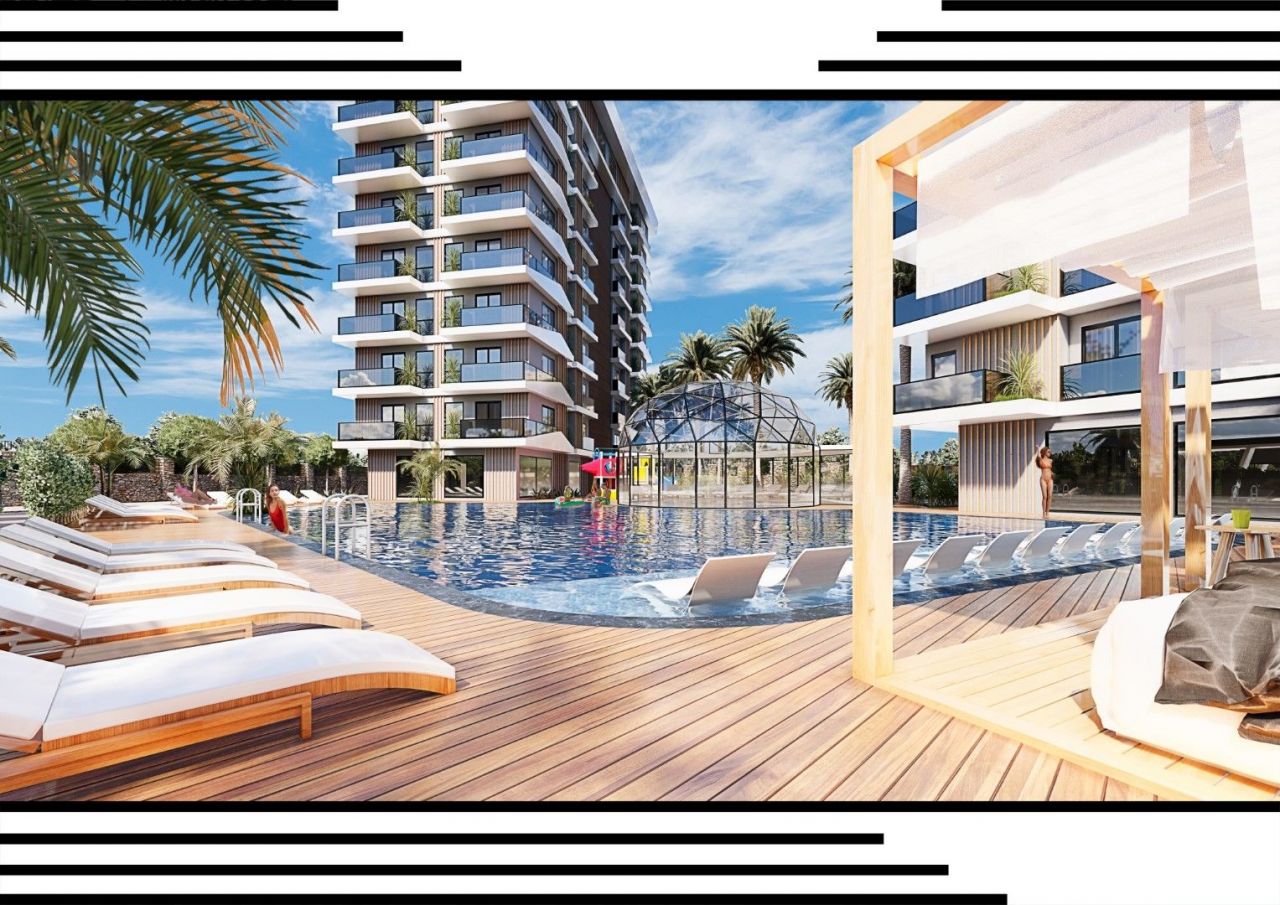 Квартира в Алании, Турция, 50 м2 фото 5