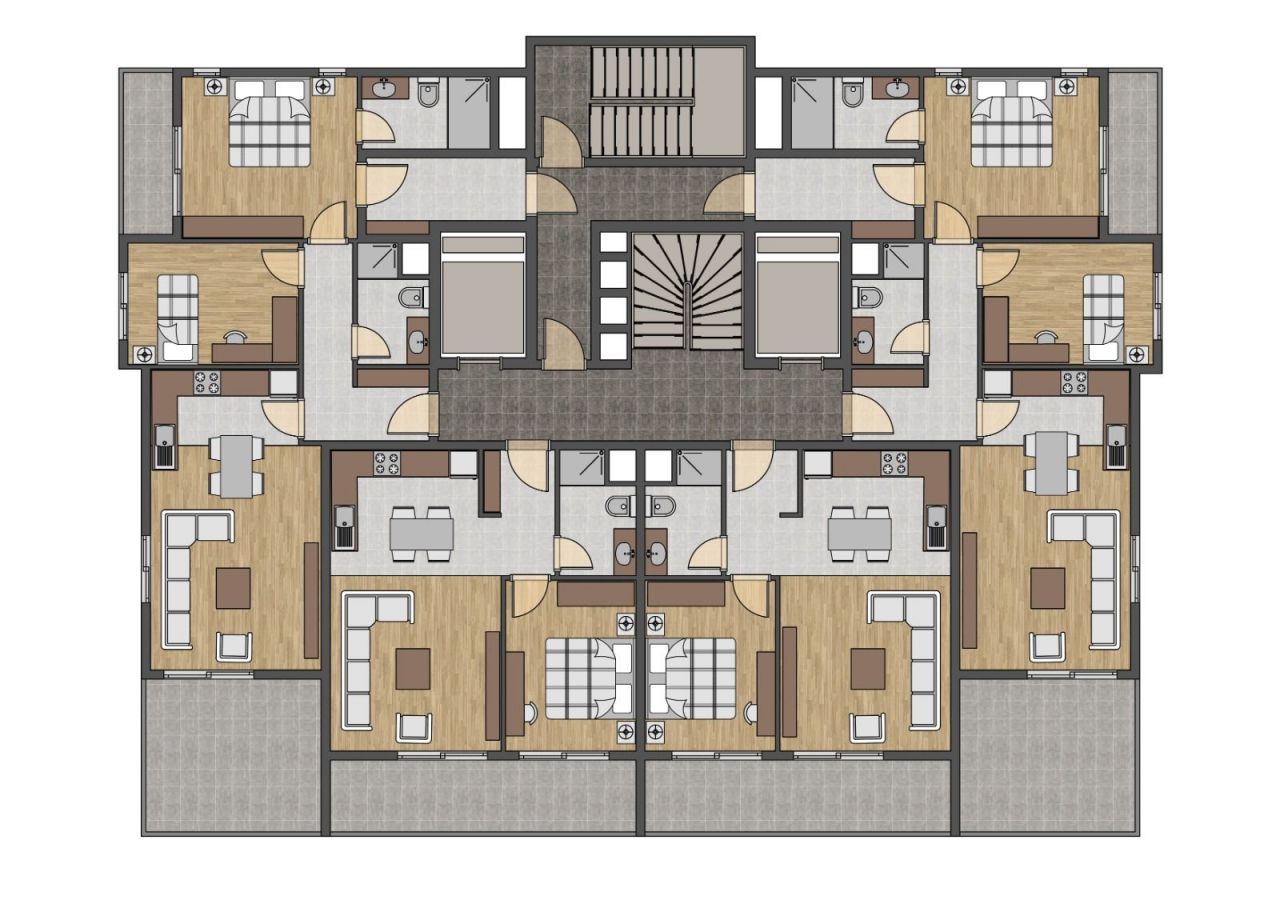 Квартира в Мерсине, Турция, 120 м2 фото 3
