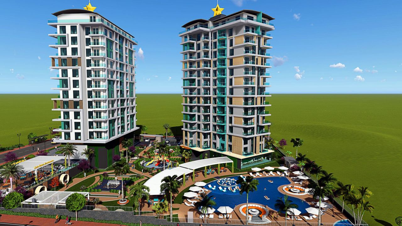 Квартира в Алании, Турция, 51 м2 фото 2