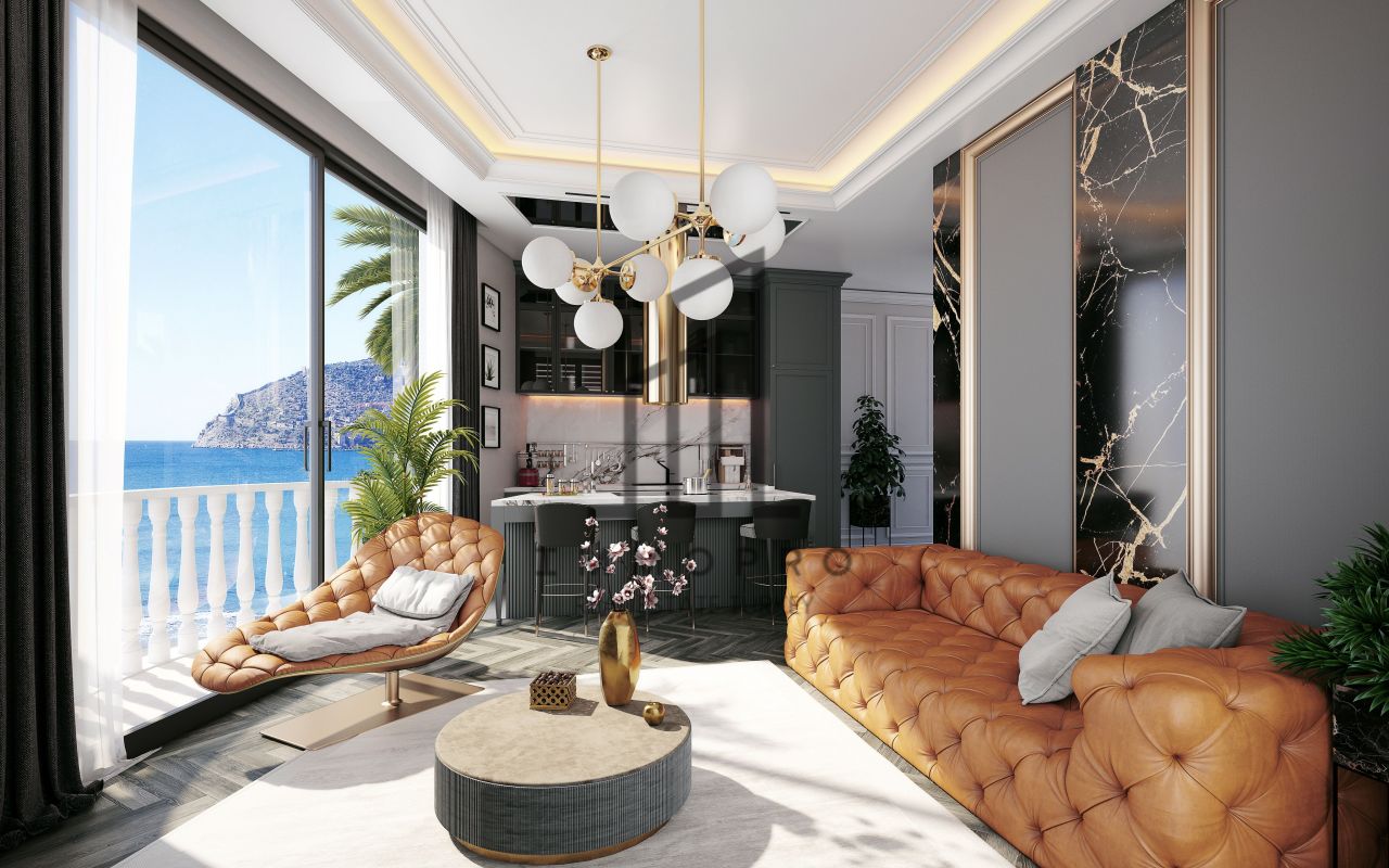 Апартаменты в Алании, Турция, 53 м2 фото 3