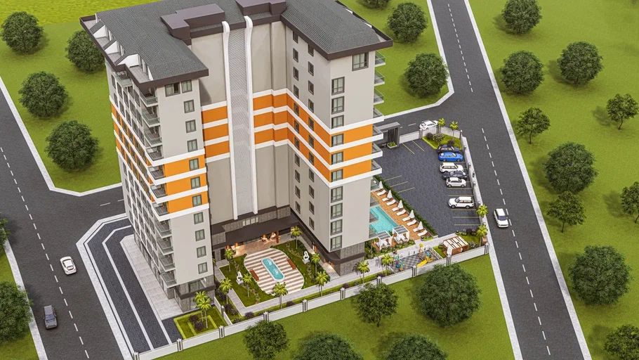 Апартаменты в Алании, Турция, 55 м2 фото 2