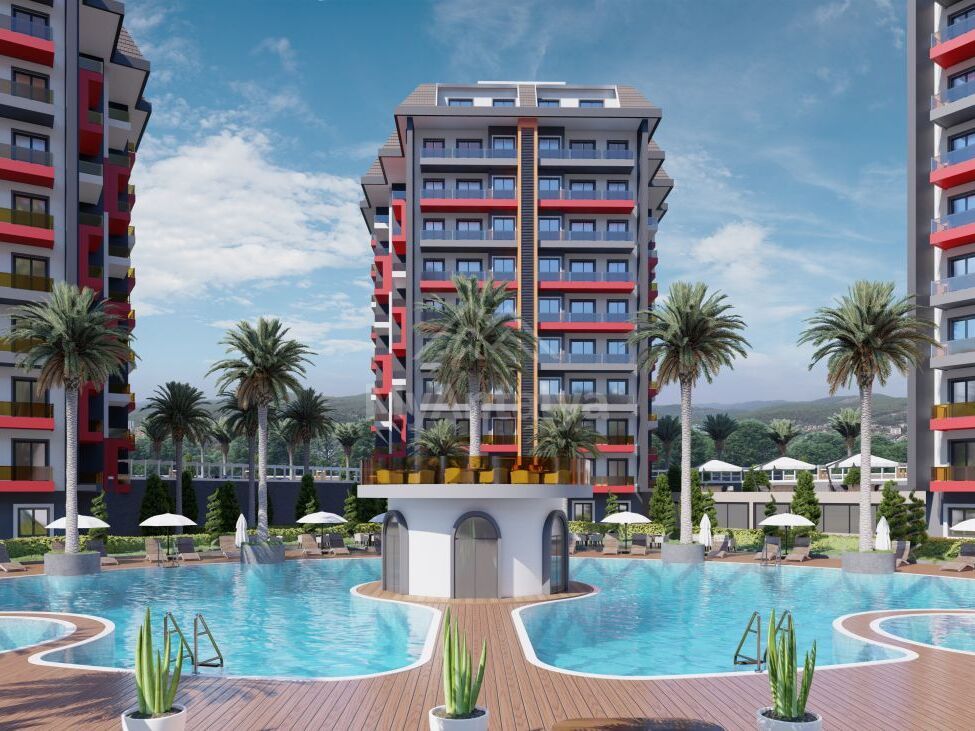Квартира в Алании, Турция, 55 м2 фото 2