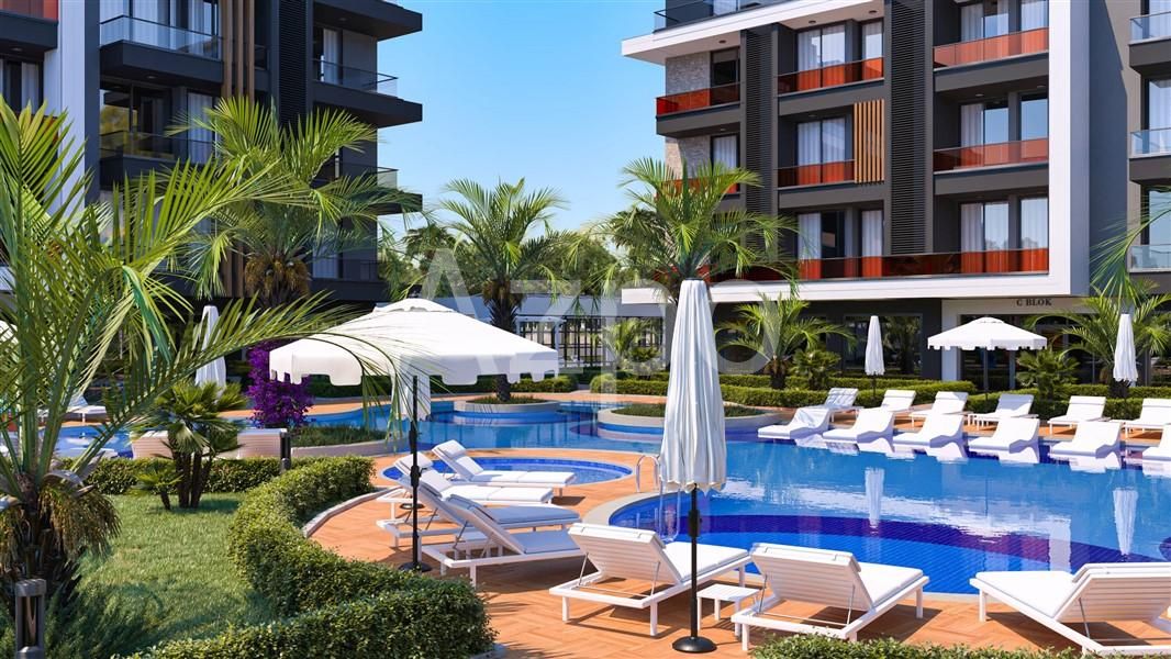Апартаменты в Алании, Турция, 57 м2 фото 3