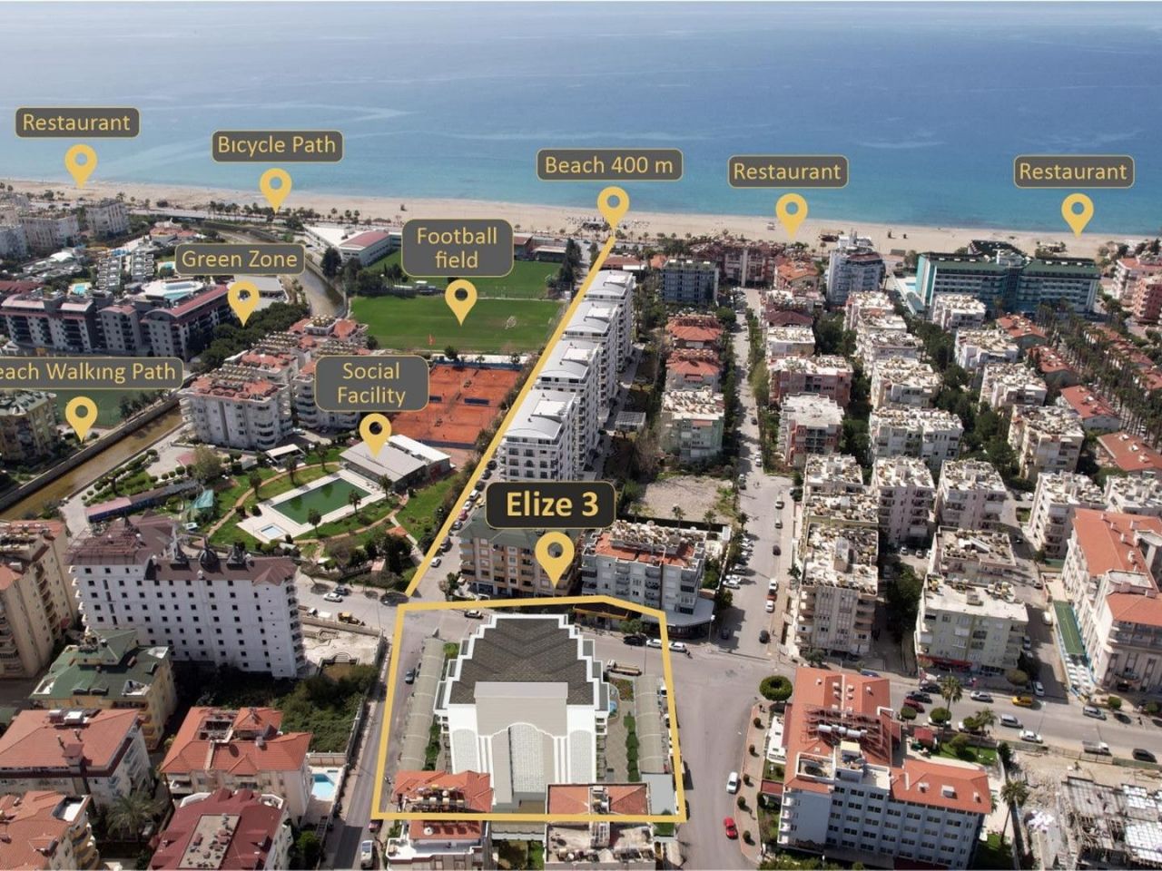 Квартира в Алании, Турция, 55 м2 фото 3