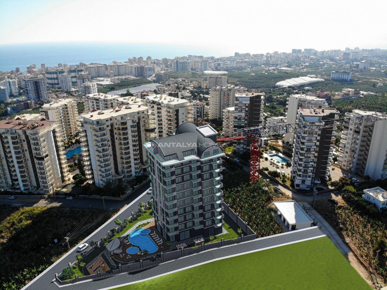 Апартаменты в Алании, Турция, 43 м2 фото 2