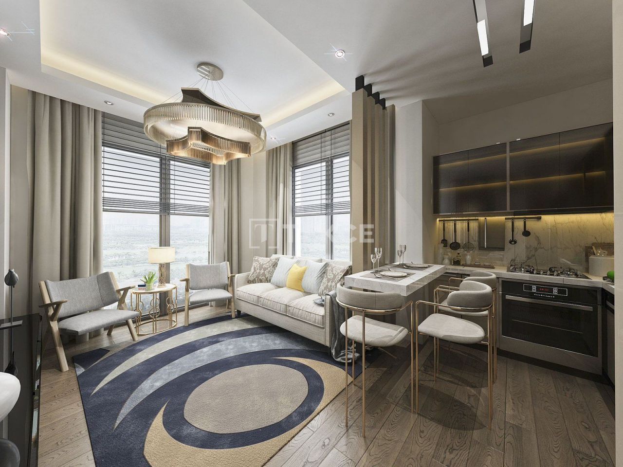 Апартаменты в Анталии, Турция, 60 м2 фото 5