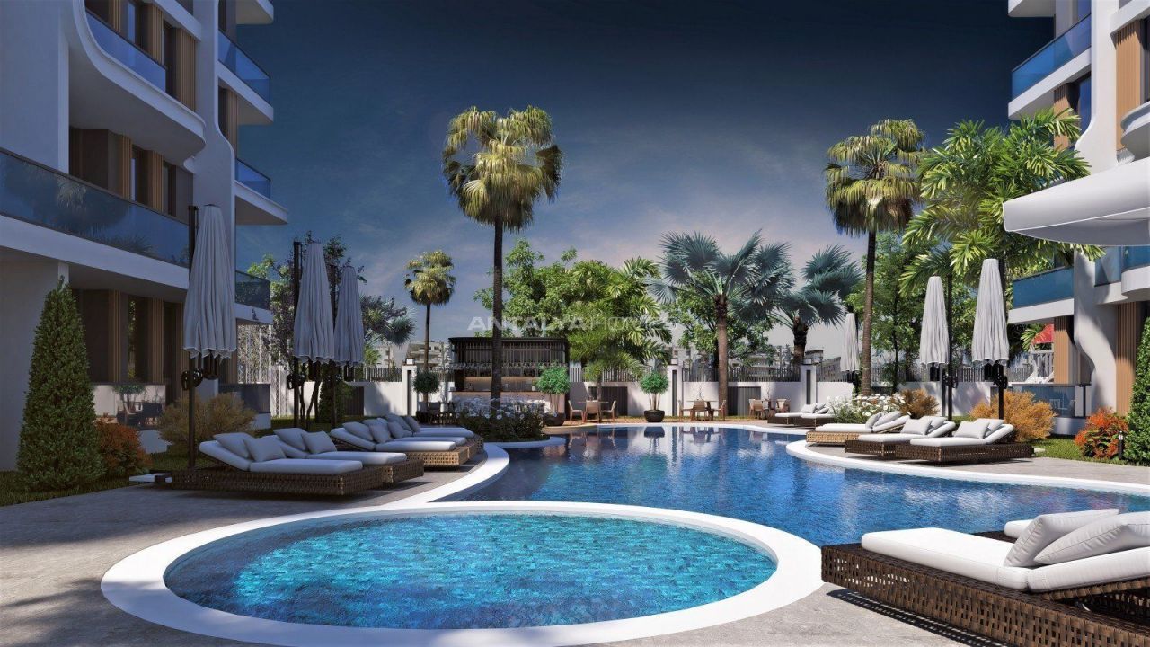 Апартаменты в Анталии, Турция, 60 м2 фото 3