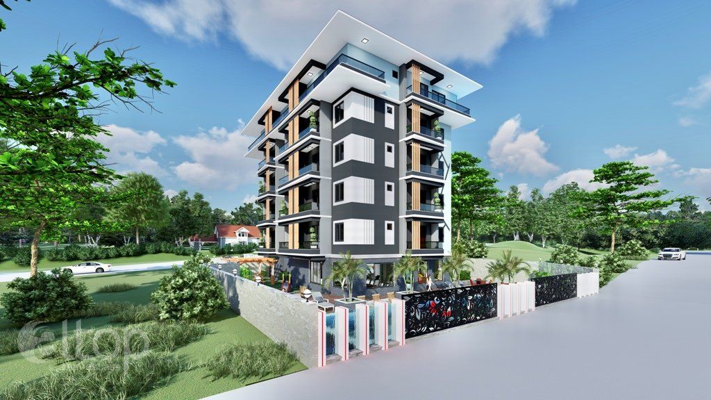 Квартира в Алании, Турция, 50 м2 фото 2