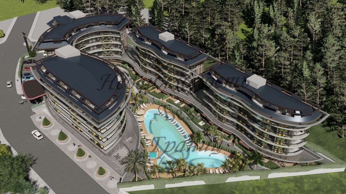Апартаменты в Алании, Турция, 58 м2 фото 2