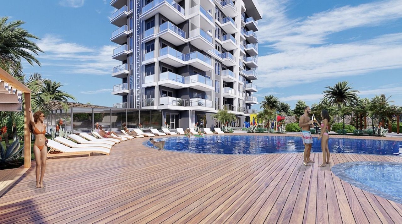 Апартаменты в Алании, Турция, 55 м2 фото 3