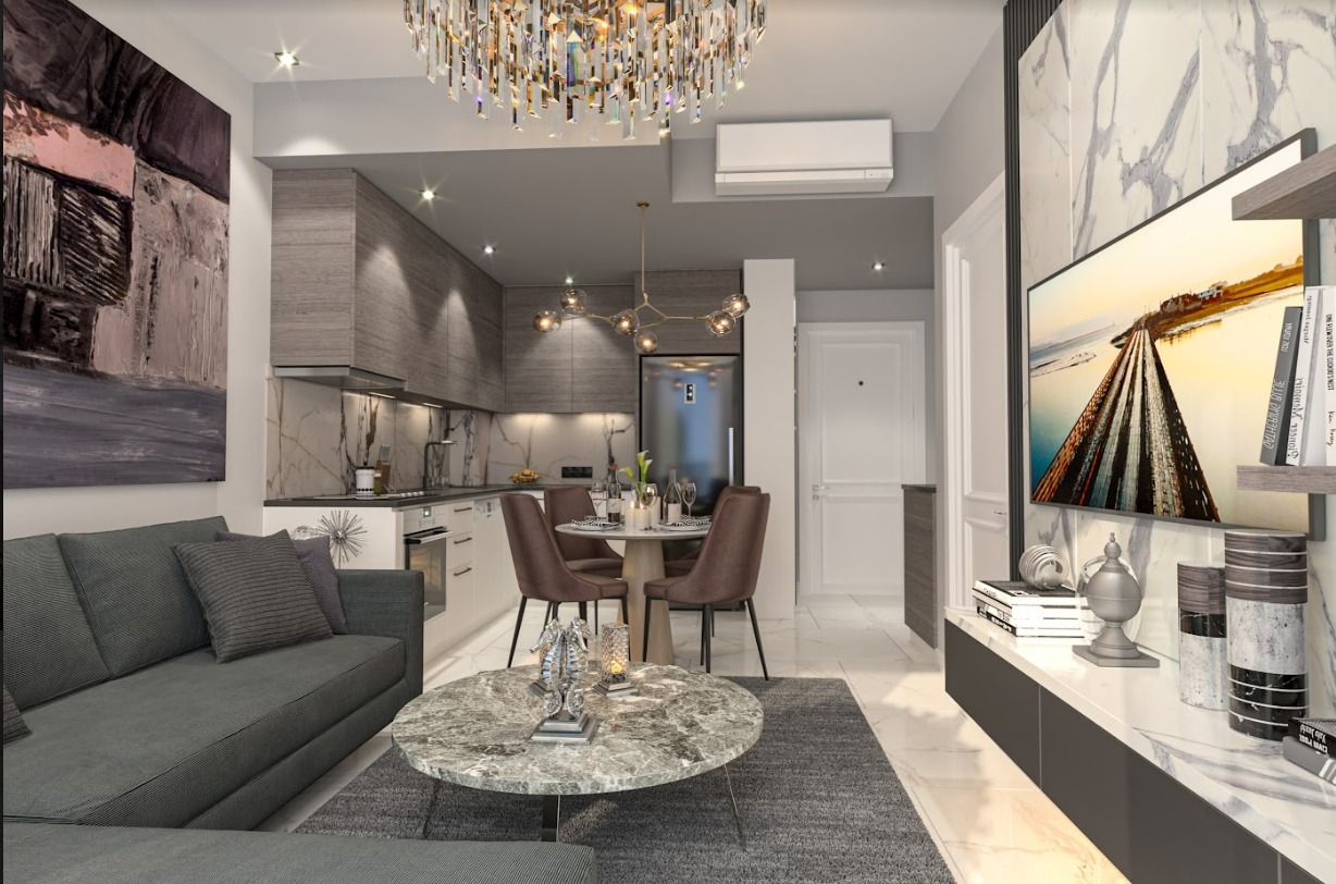 Квартира в Алании, Турция, 57 м2 фото 4