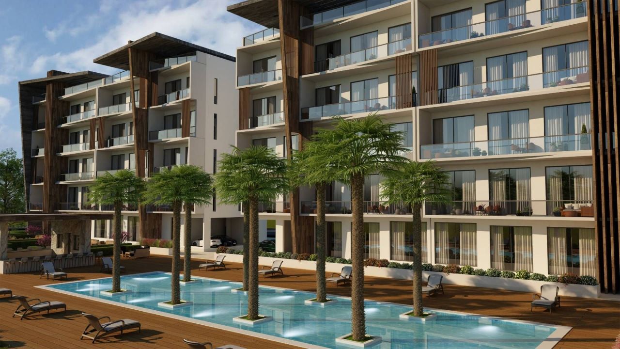 Апартаменты в Пафосе, Кипр, 70 м2 фото 4