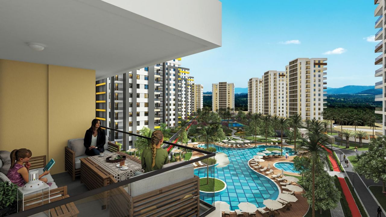 Квартира в Анталии, Турция, 80 м2 фото 2