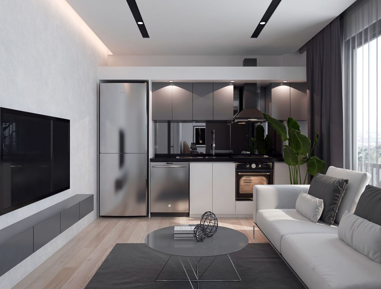 Квартира в Анталии, Турция, 45 м2 фото 5
