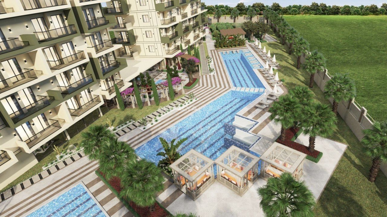 Апартаменты в Алании, Турция, 53 м2 фото 2