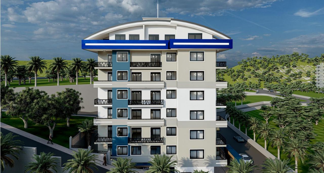 Апартаменты в Алании, Турция, 56 м2 фото 2