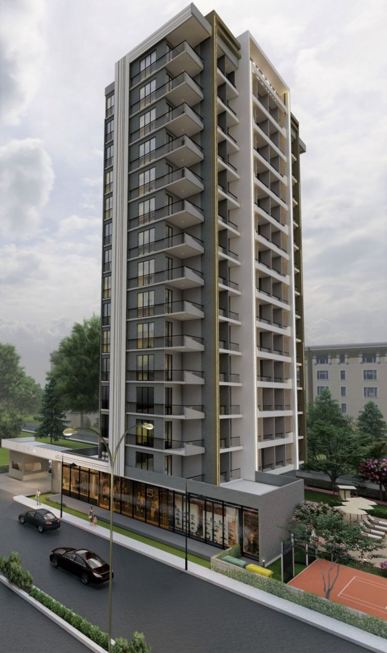 Апартаменты в Мерсине, Турция, 44 м2 фото 3