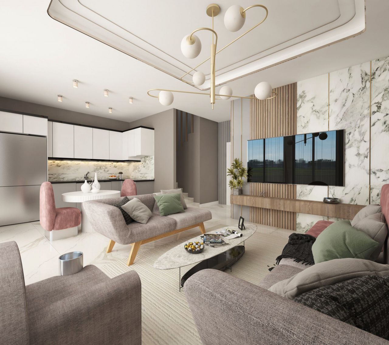 Квартира в Конаклы, Турция, 50 м2 фото 4
