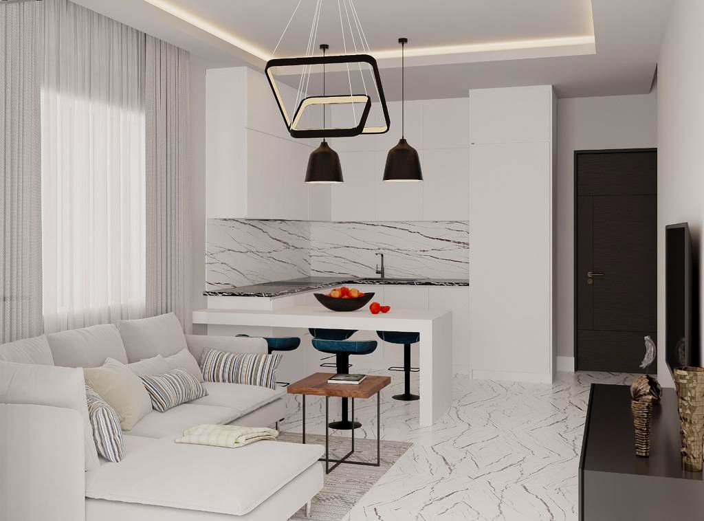 Апартаменты в Алании, Турция, 60 м2 фото 2