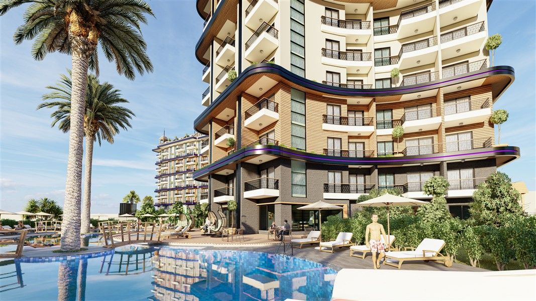 Квартира в Алании, Турция, 50 м2 фото 3