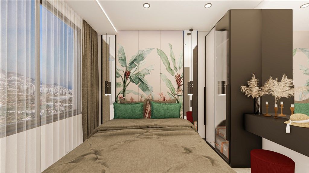 Апартаменты в Алании, Турция, 45 м2 фото 4