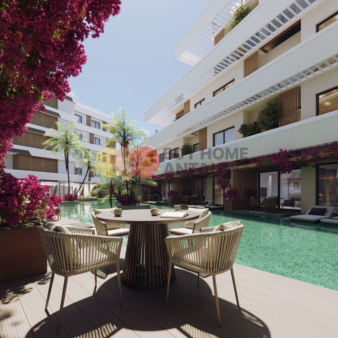 Апартаменты в Анталии, Турция, 60 м2 фото 3