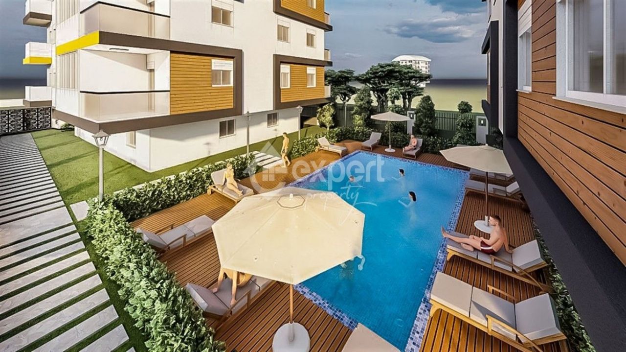 Квартира в Анталии, Турция, 45 м2 фото 4