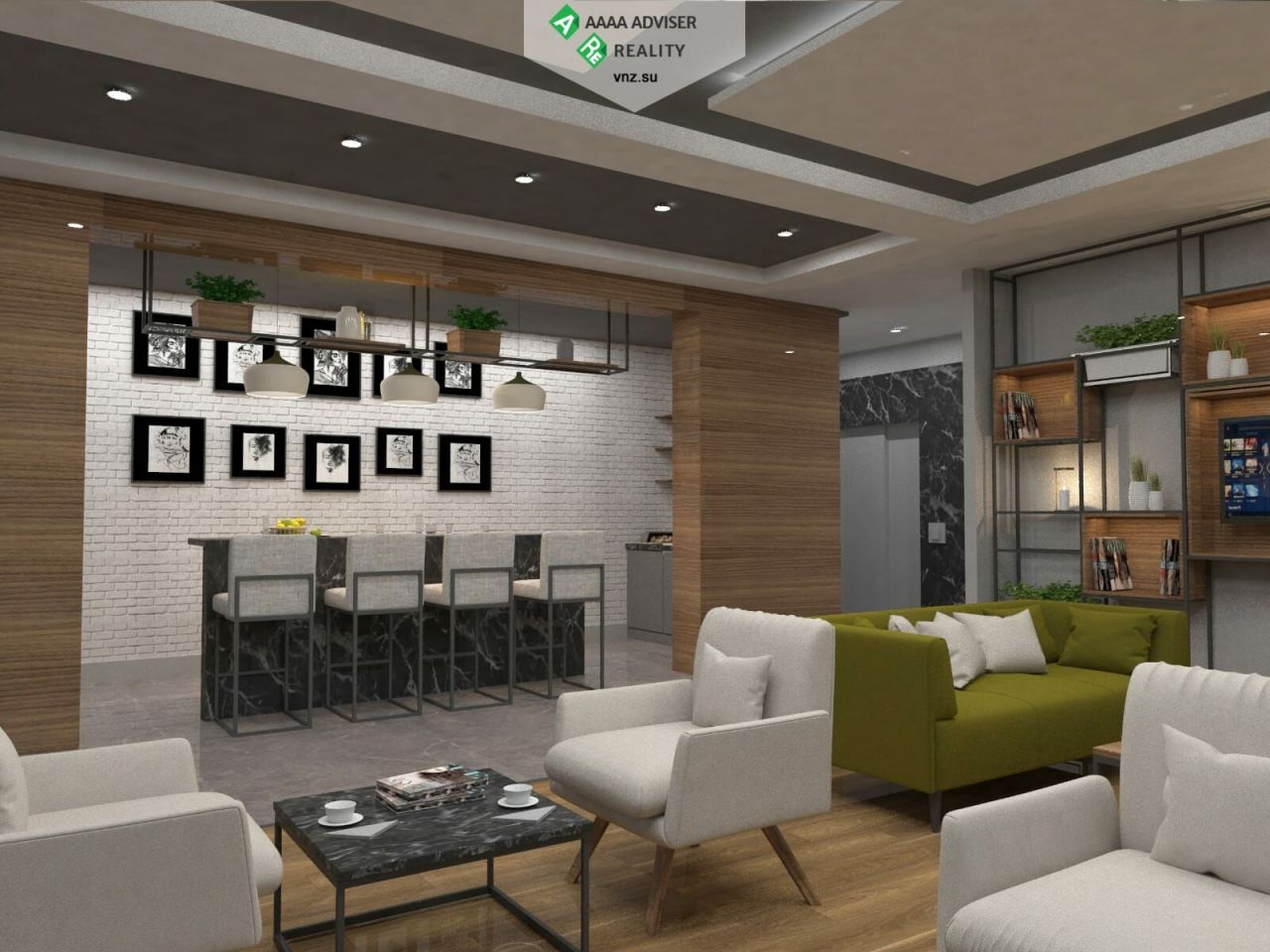 Квартира в Алании, Турция, 51 м2 фото 5