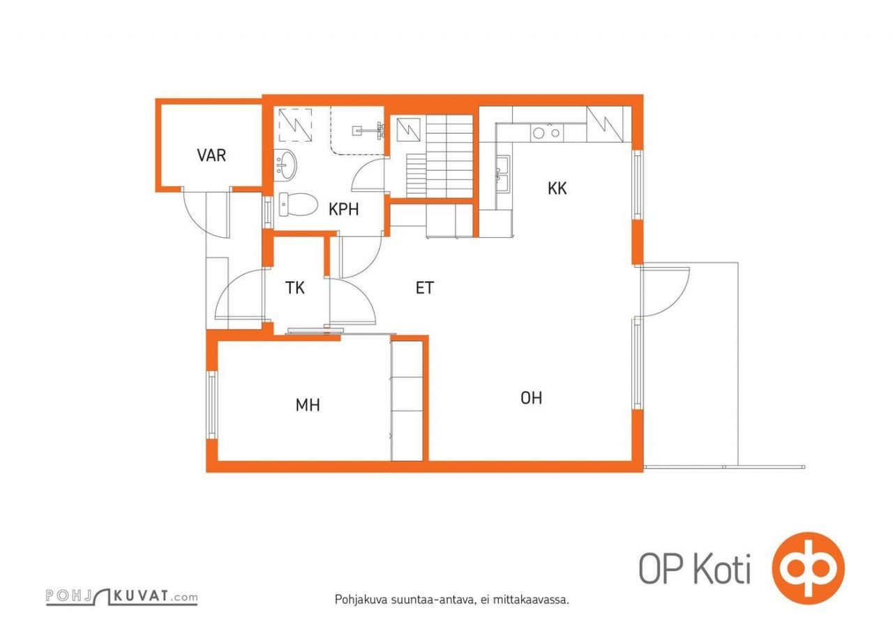 Таунхаус в Куопио, Финляндия, 40 м2 фото 2