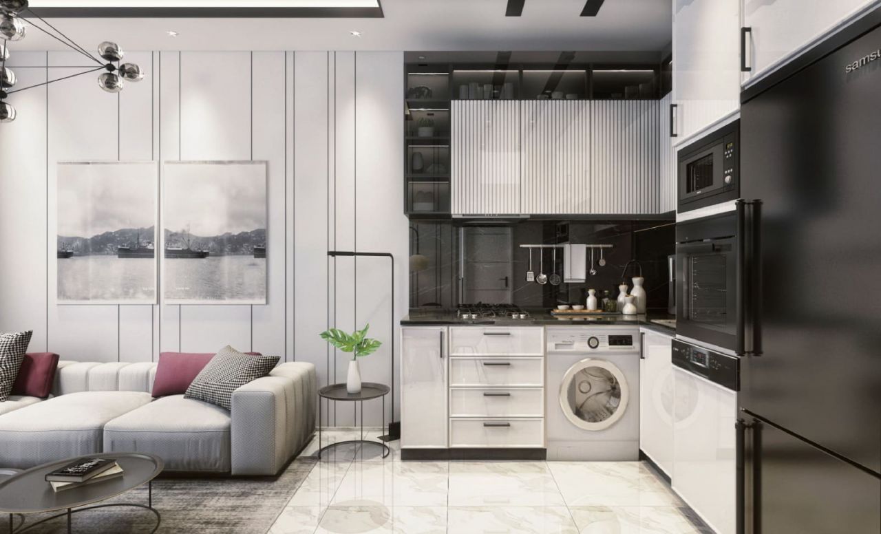 Квартира в Алании, Турция, 48 м2 фото 3