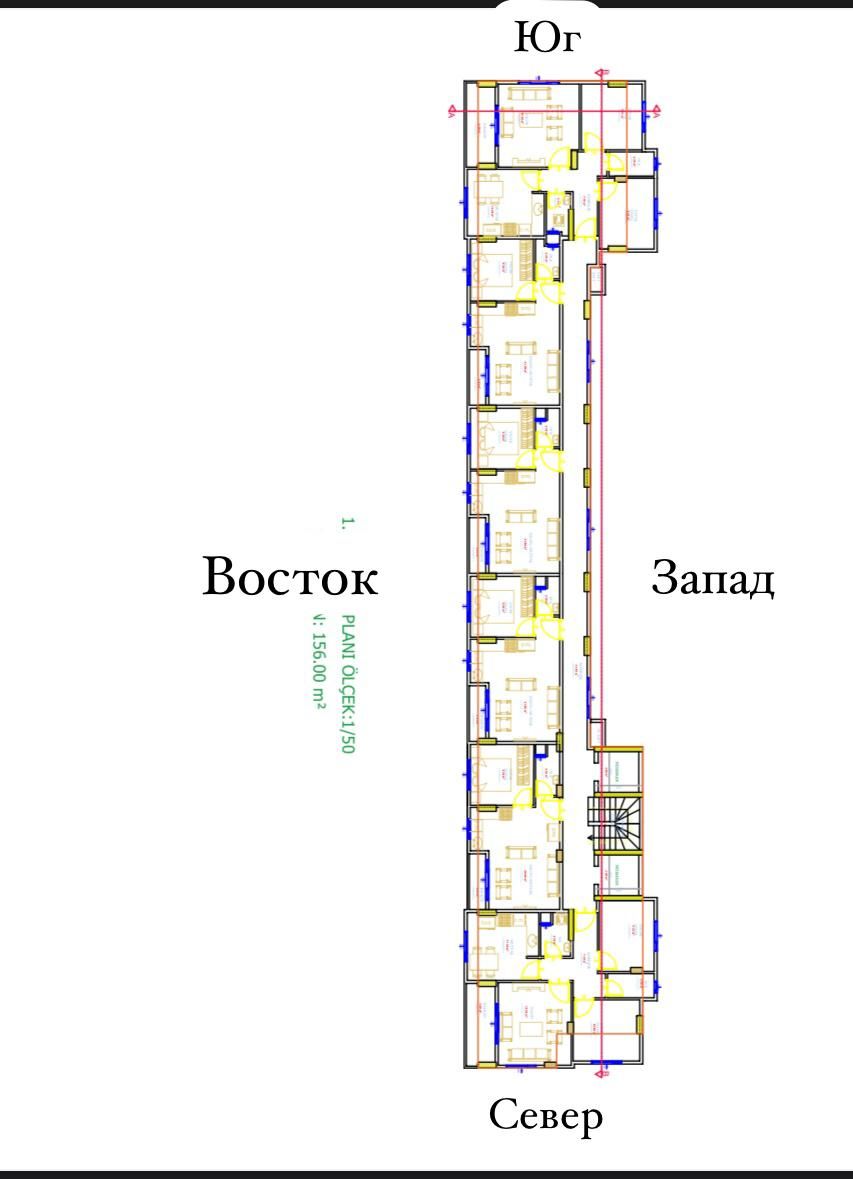 Квартира в Мерсине, Турция, 65 м2 фото 5