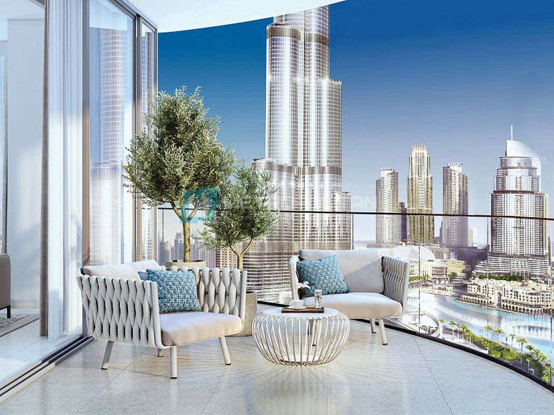 Апартаменты Downtown Dubai, ОАЭ, 105.63 м2 фото 2