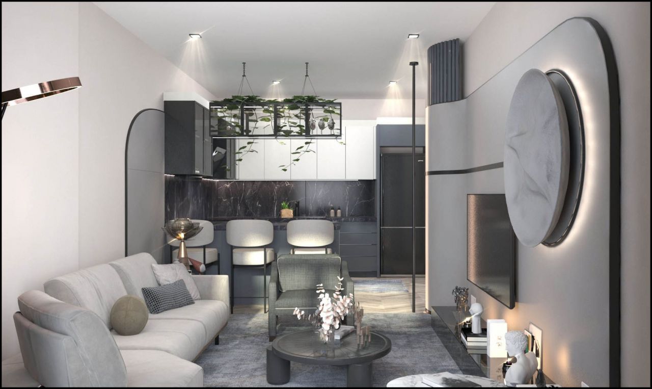 Квартира в Мерсине, Турция, 45 м2 фото 4