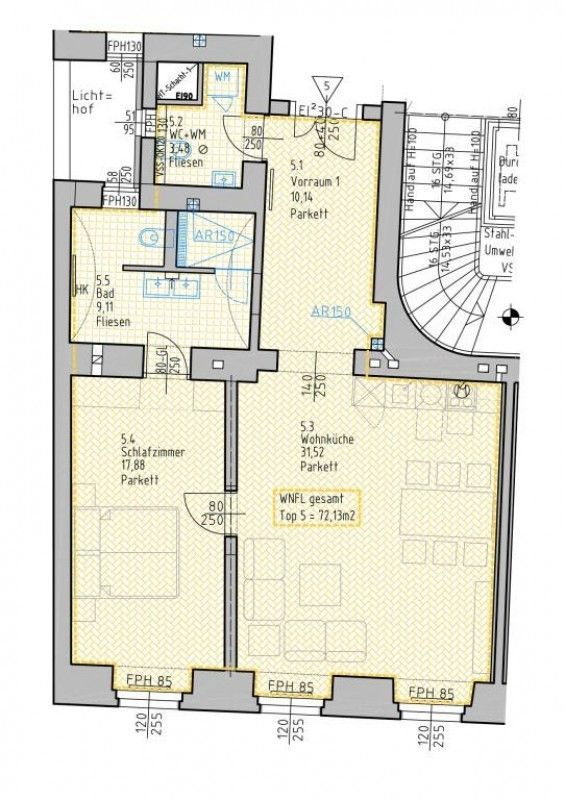 Квартира в Вене, Австрия, 71 м2 фото 4