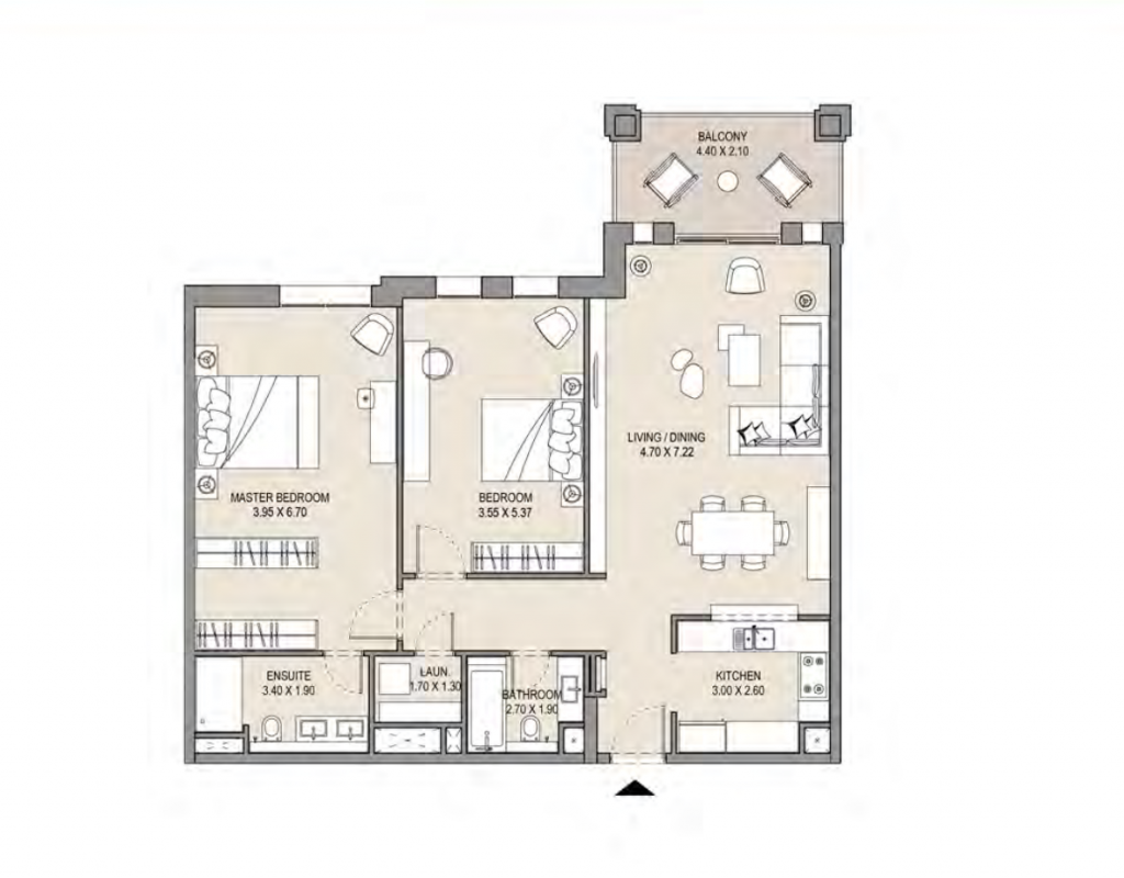 Квартира в Дубае, ОАЭ, 125 м2 фото 5